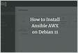 How To Install and Configure Ansible on Debian 11 DigitalOcea